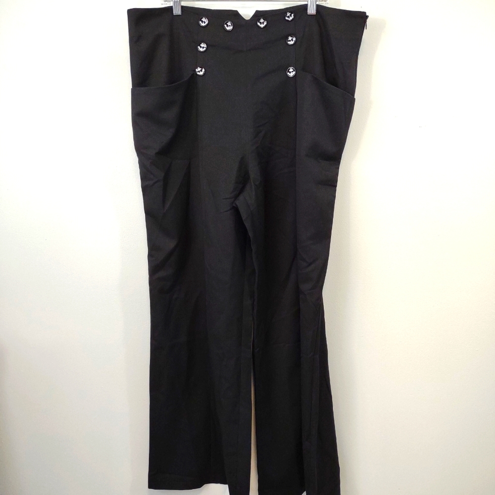 Skelapparel Banned Apparel Retro Sailor Pants 4XL